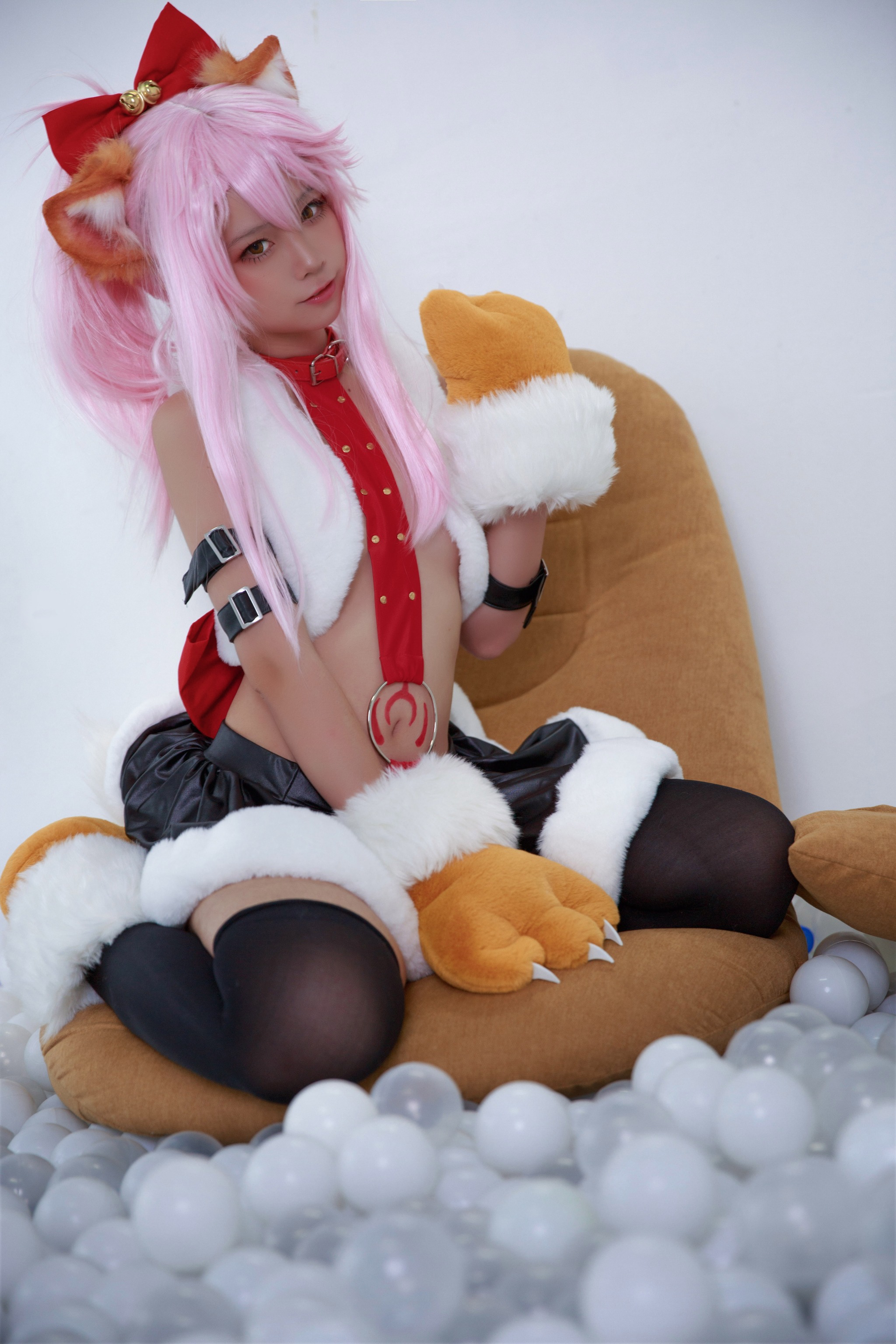 G44不会受伤 - NO.060 小黑猫娘 [20P]-XikXak